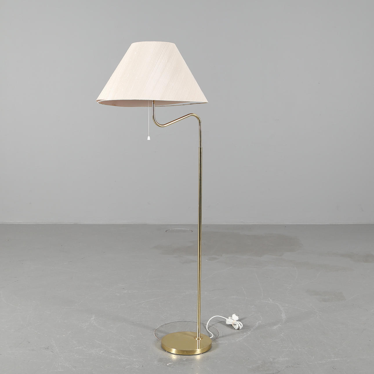 FLOOR LAMP, brass, Bergboms.