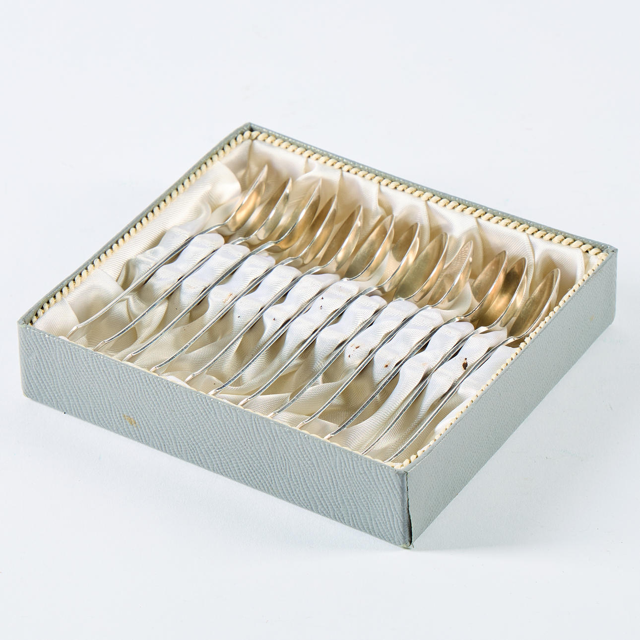 TESKEDAR. Silver, "Rosenholm", 12 st.