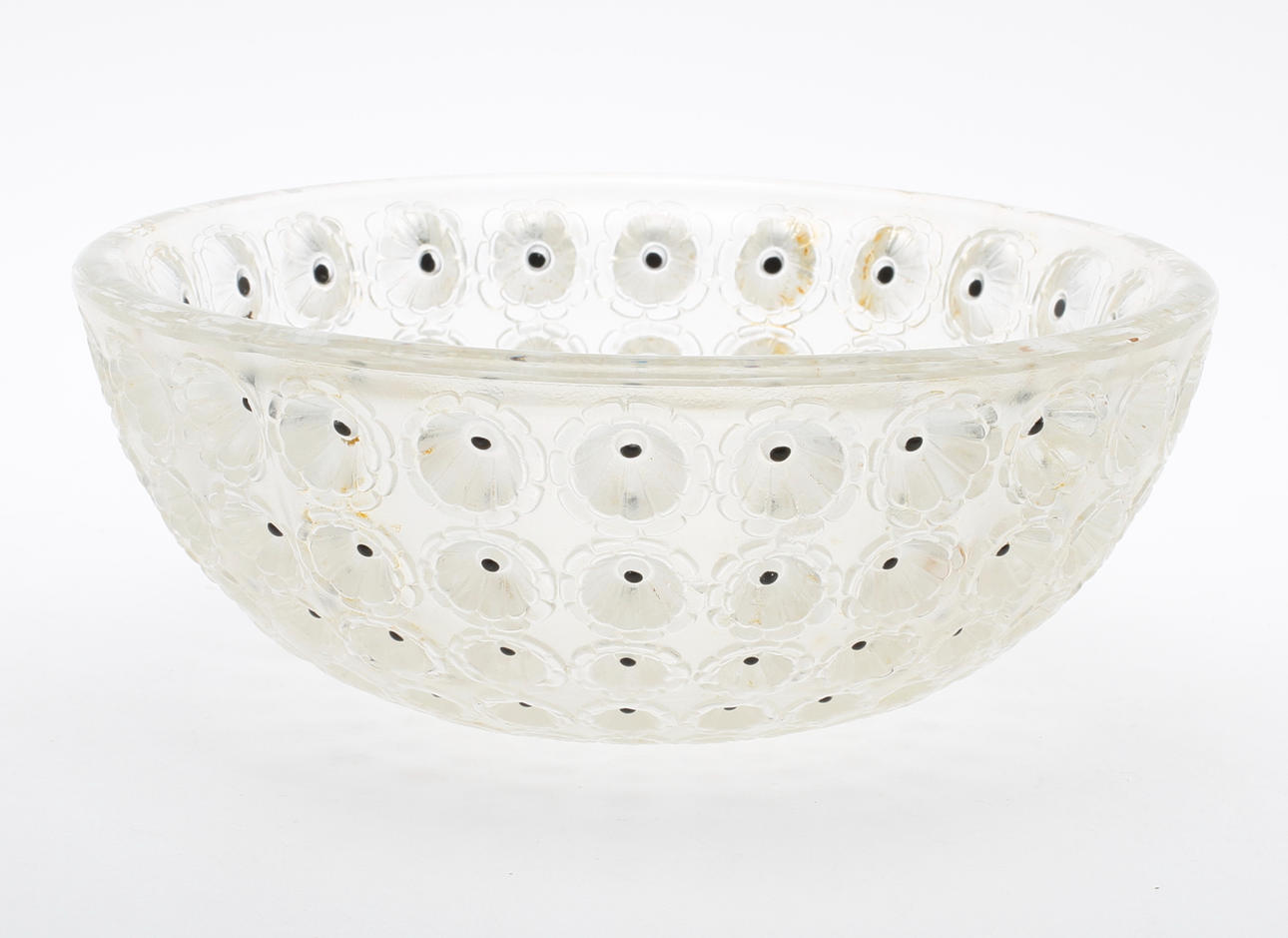 SKÅL, glas, "Nemours", Lalique, Frankrike, sign.