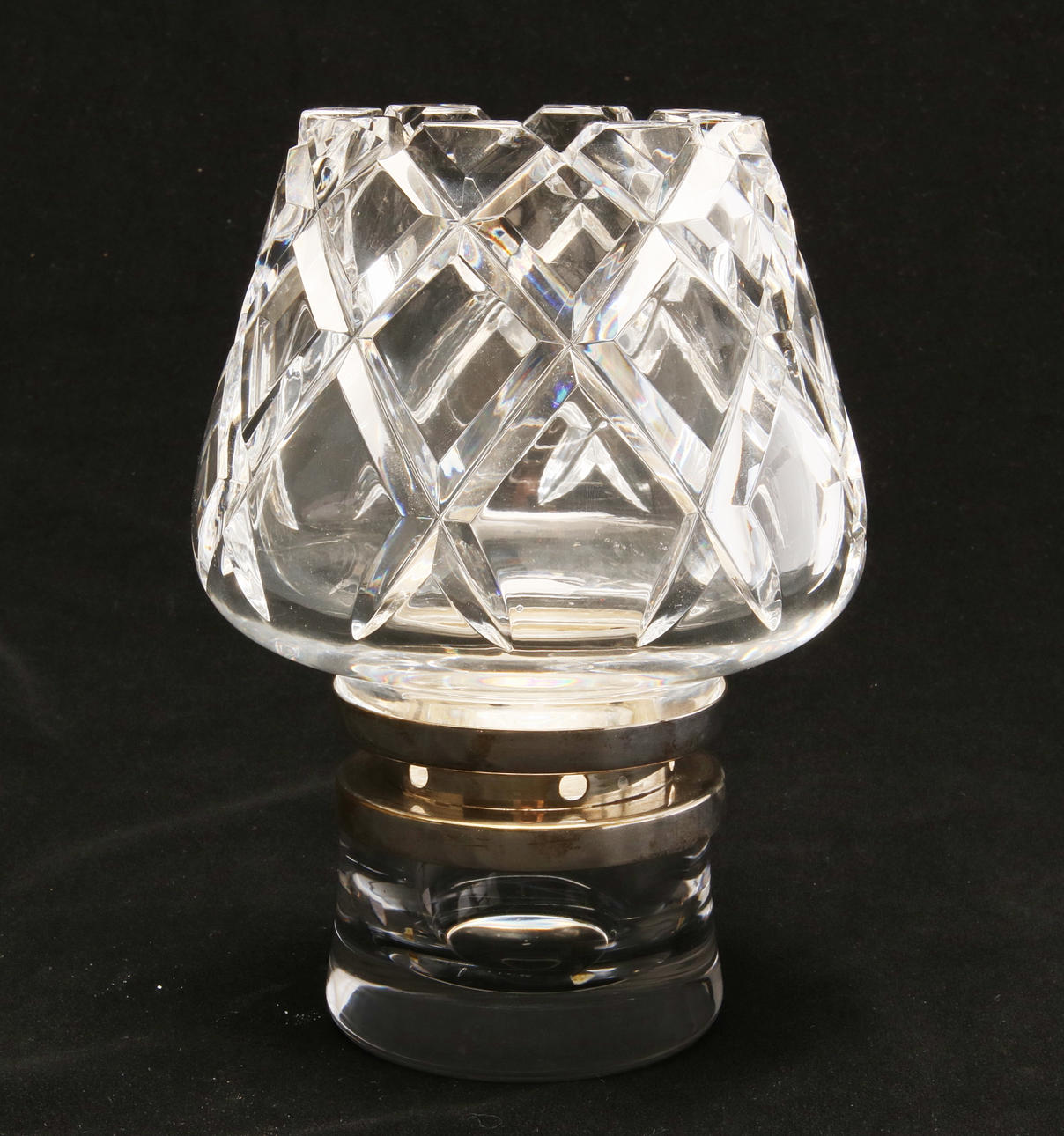 LJUSLYKTA, glas, Sofiero, Gunnar Cyrén, Orrefors, signerad.