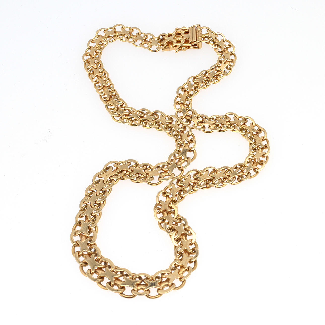 HALSBAND, 18k guld, 24 gram.