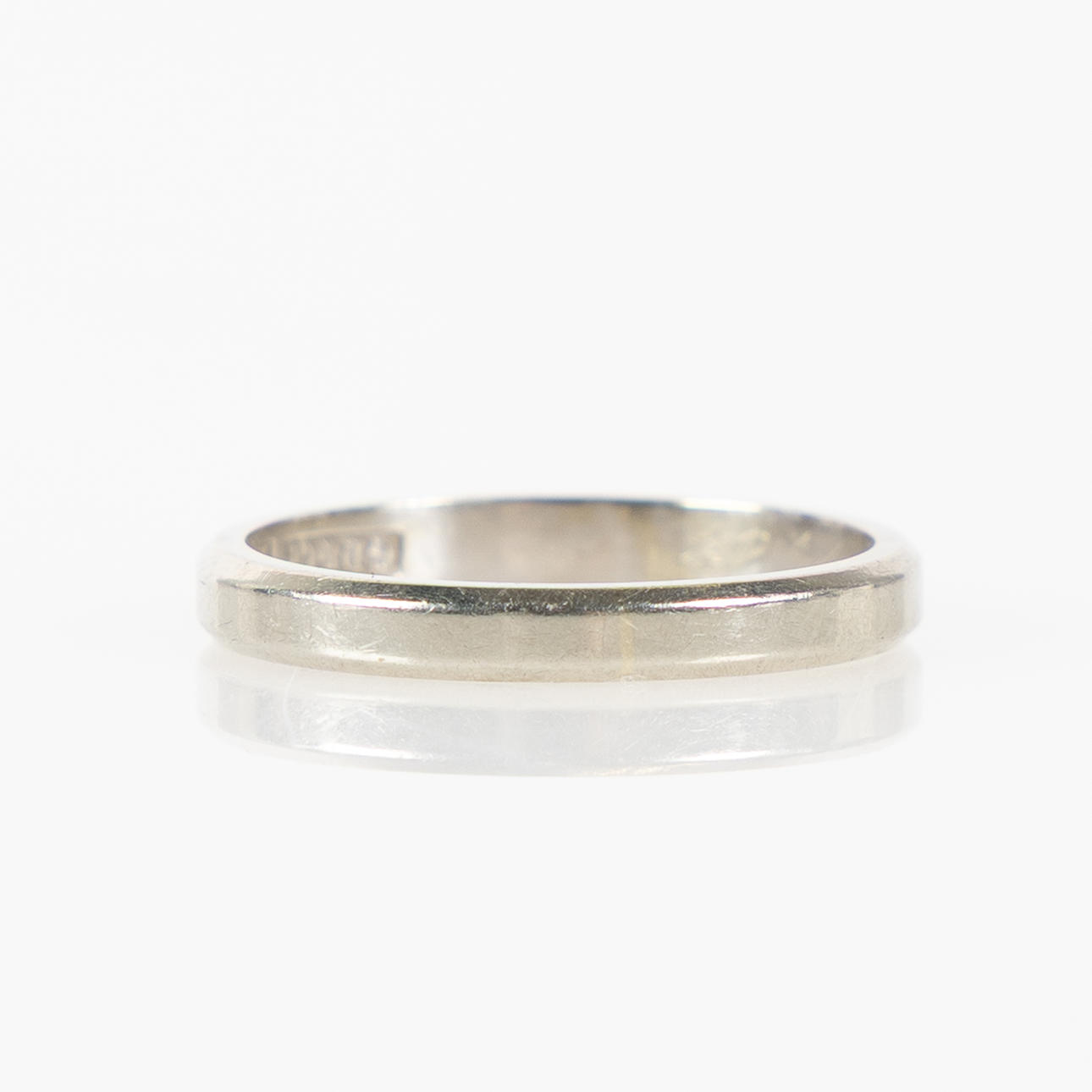 RING, 18K vitguld.