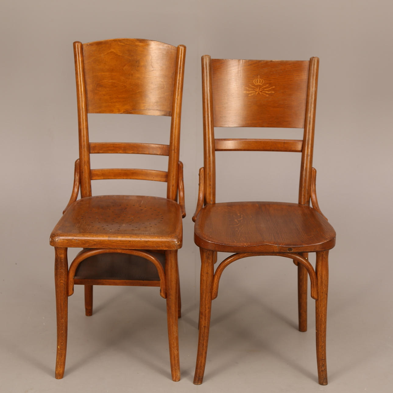 STOLAR, 2 st, bok + ek tidigt 1900-tal.