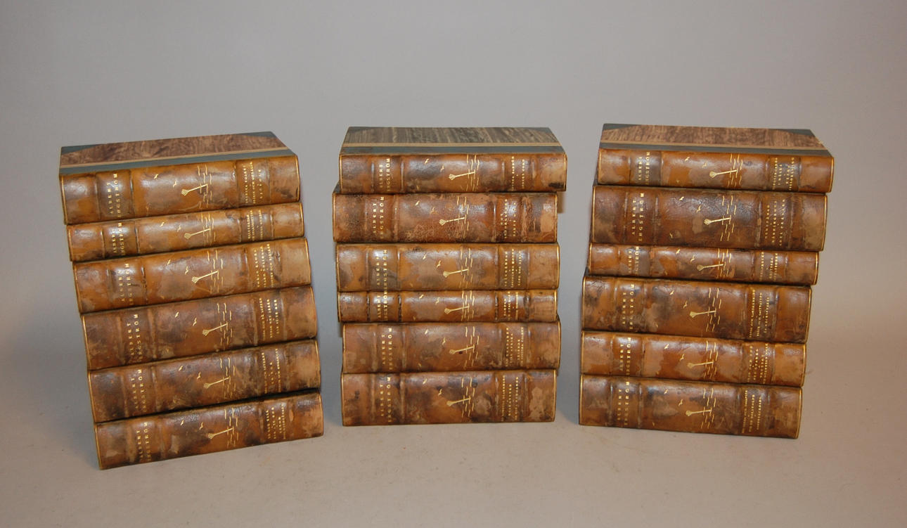 BÖCKER, Albert Engström, 18 delar, med teckningar.