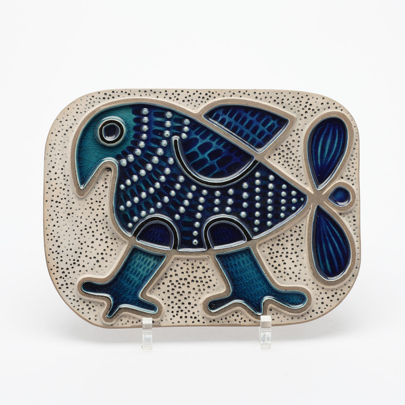 MARI SIMMULSON. Wall plaque, Upsala-Ekeby, 8016M.
