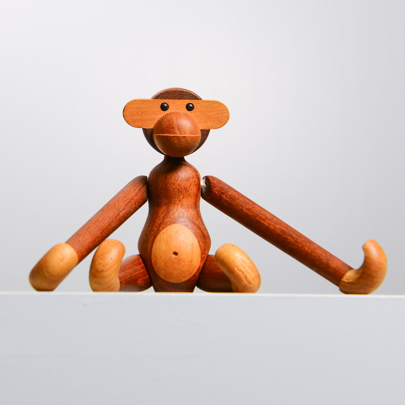 KAY BOJESEN. Monkey, teak, Denmark.