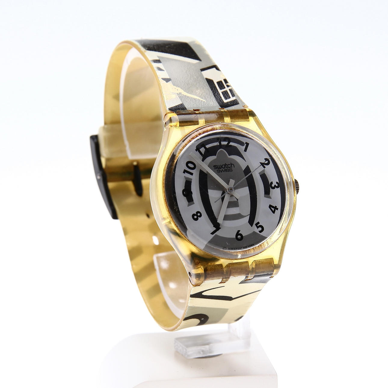 Wristwatch, Swatch, "Perspective", GK169, 1992.