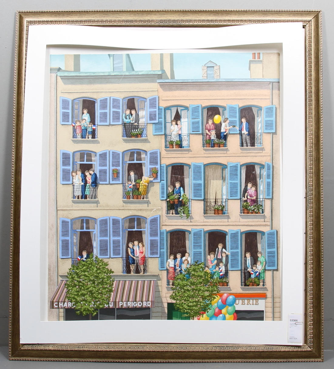 ULF GREDER, färglitografi. Sign och numrerad 13/360.