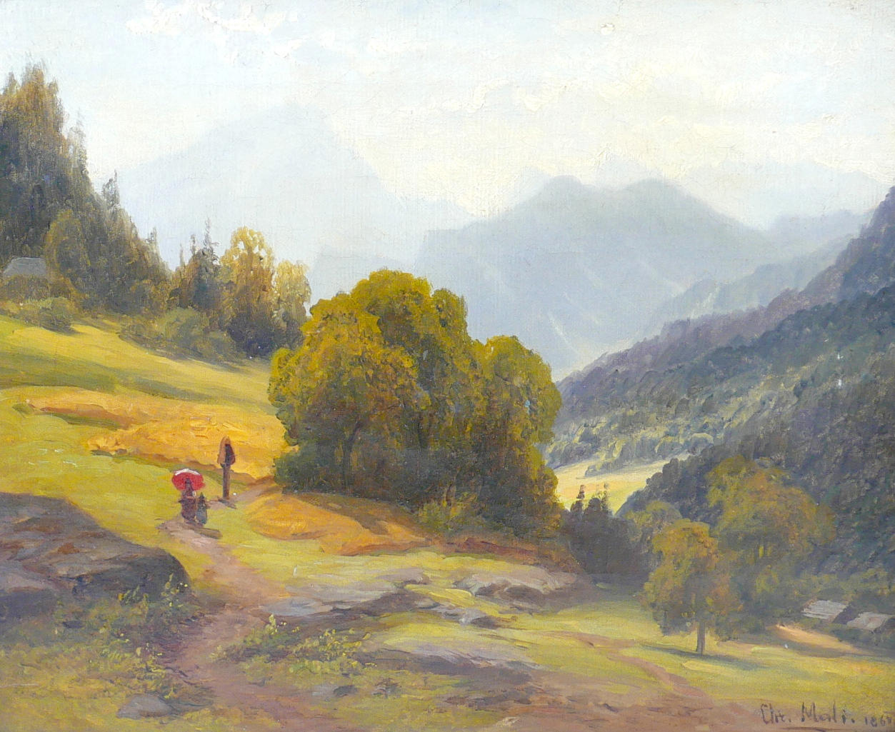 IN THE MANNER OF CHRISTIAN FREDERICK MALI (GERMAN, 1832-1906).