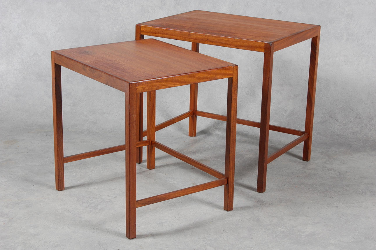 SATSBORD, teak, 1960-tal.