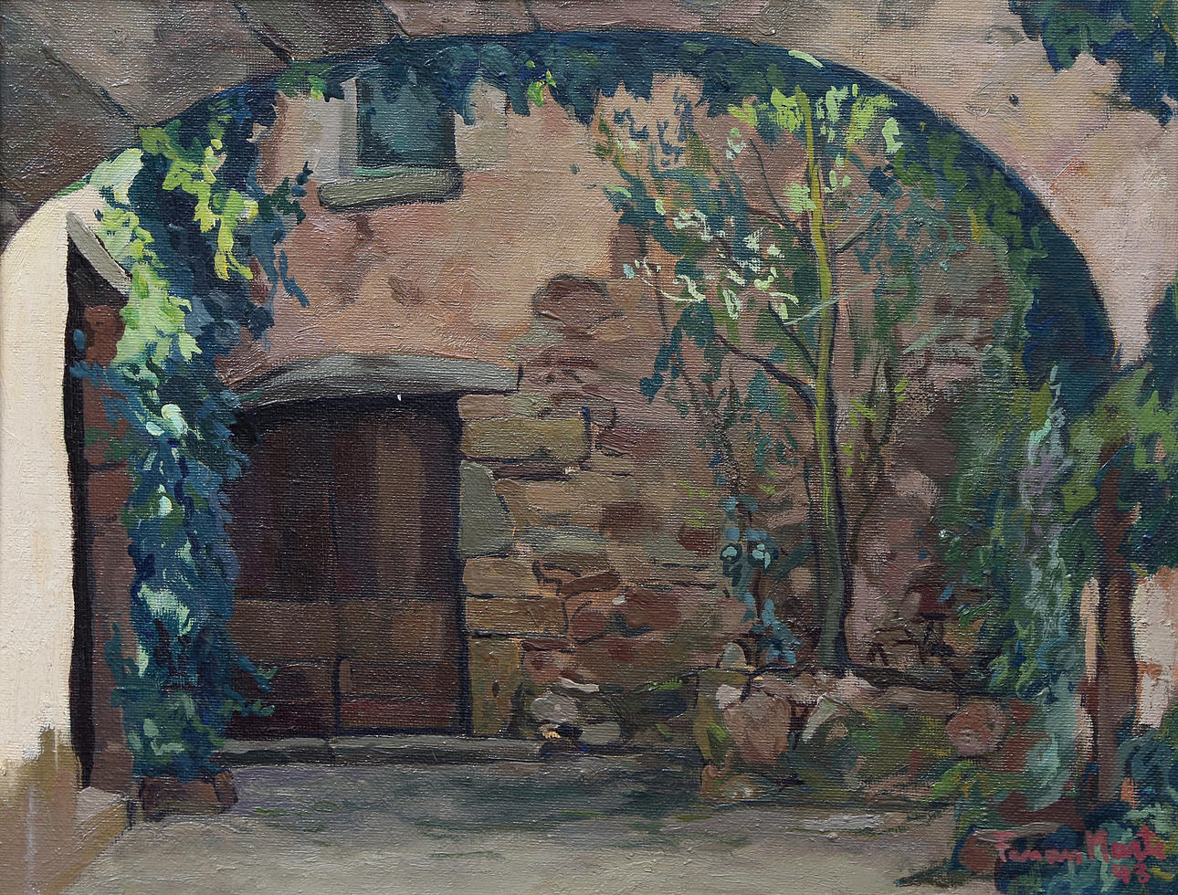 FERRAN MARTÍ. Landsbygdsvy.