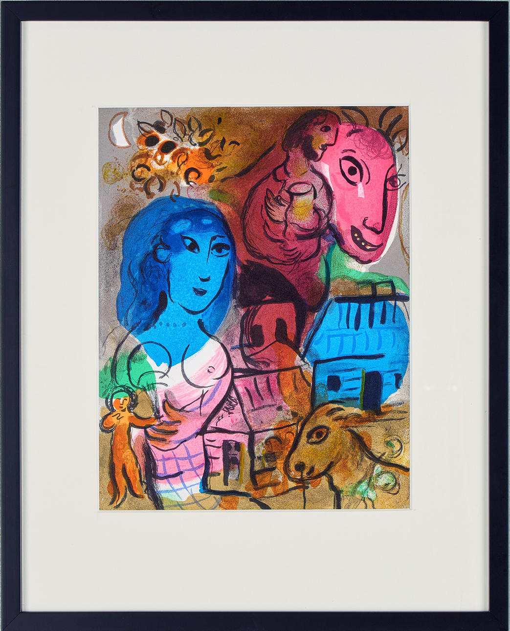 MARC CHAGALL. Efter, "Antilopa passenger".