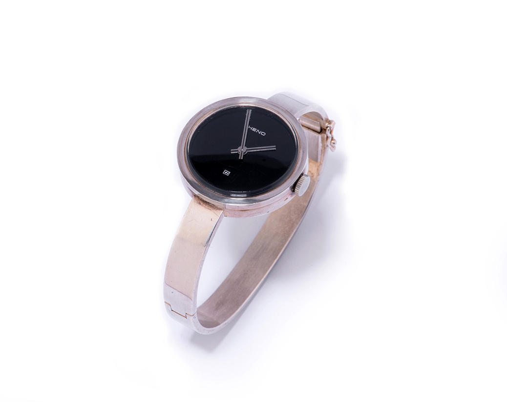 HENO. Damenuhr, 800er Silber, Handaufzug.