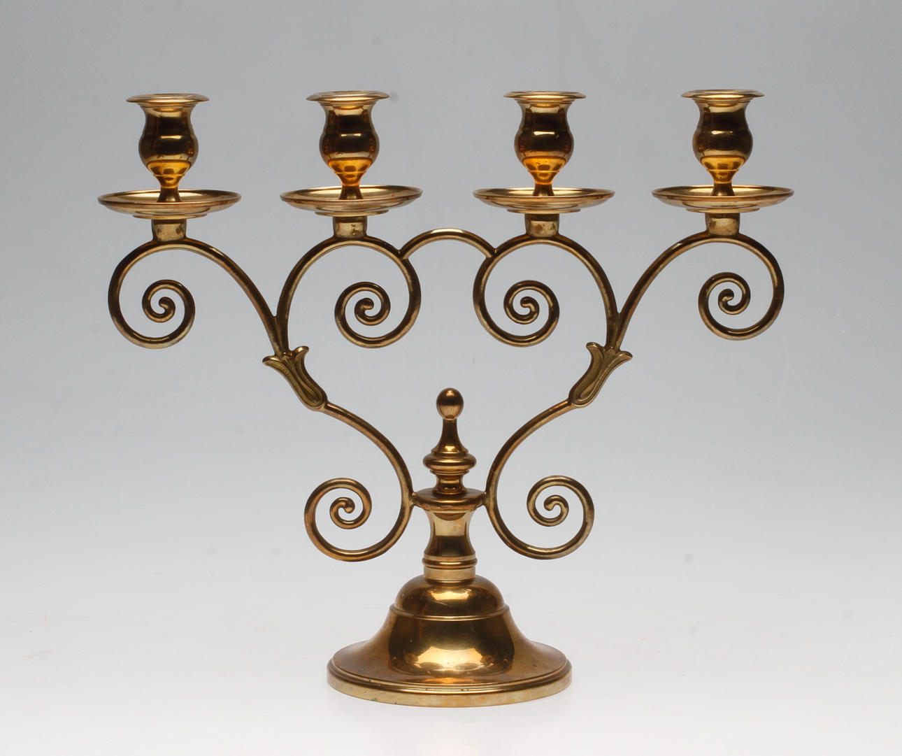 KANDELABER, mässing, Skultuna, 1900-tal.