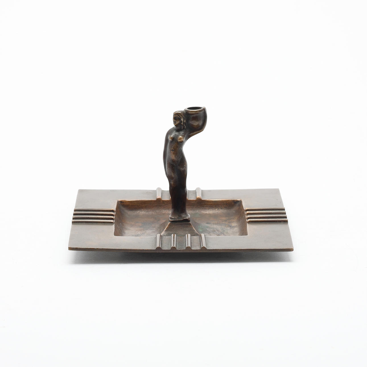 ASHTRAY, Bronze, GAB, model number 77, 1930s.