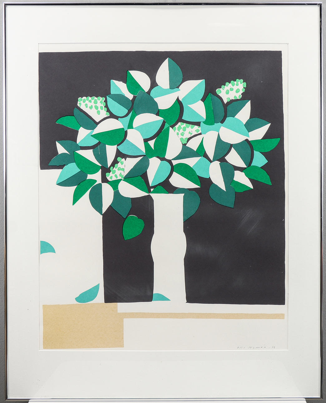 OLLE NYMAN. Lithograph, signed -78.