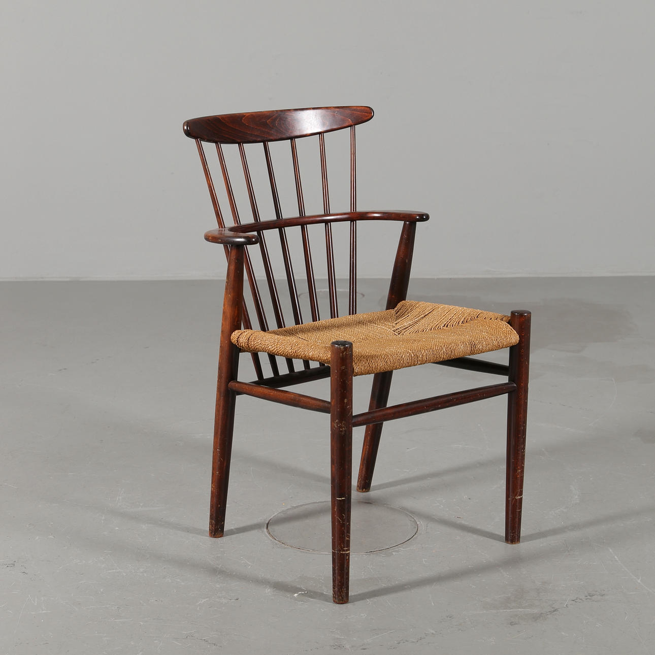 KARMSTOL, brunbetsad, Gemla, DIÖ, 1900-talets andra hälft.