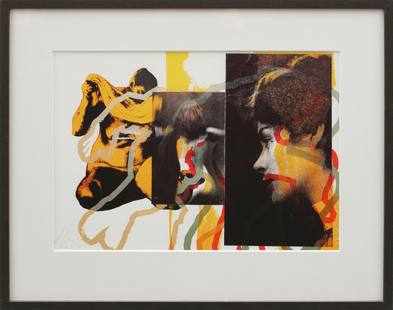 JUAN CANO. Landskap, gicléetryck nr 4/10, signerad J Cano.