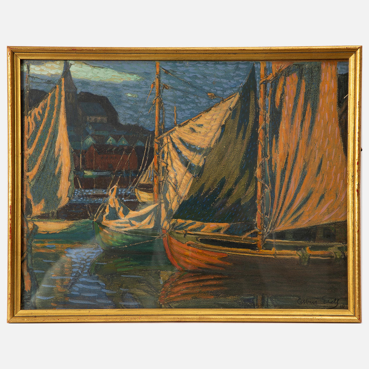 ALBERT ELDH. Boats.