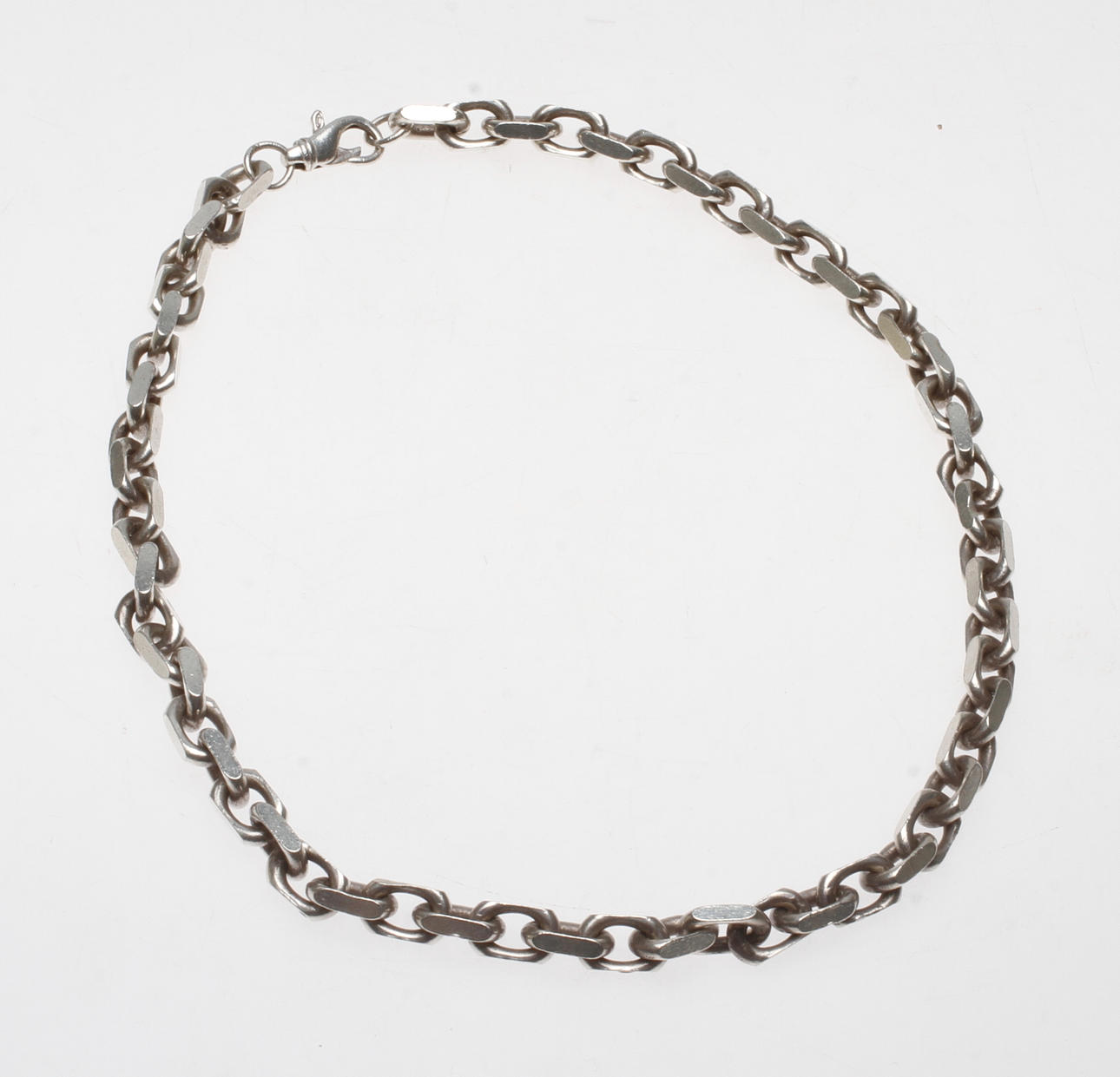 HALSKEDJA, silver, vikt ca 103 gr.