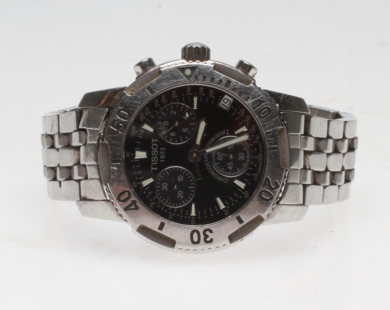 HERRENARMBANDUHR, Tissot PRS 200. Chronograph.