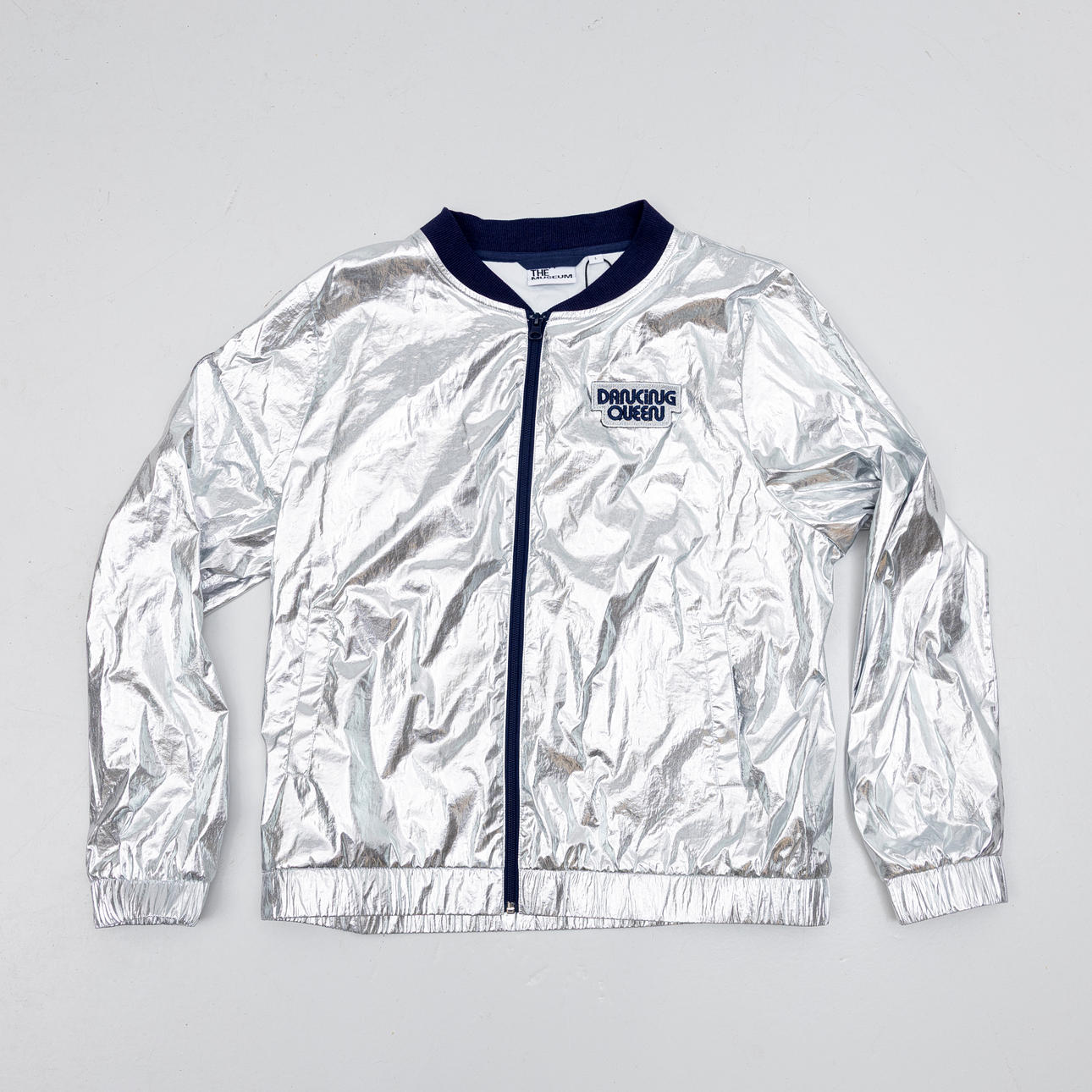 JACKA, "Dancing Queen Disco Bomber", silver, ABBA, the Museum, strl. L.