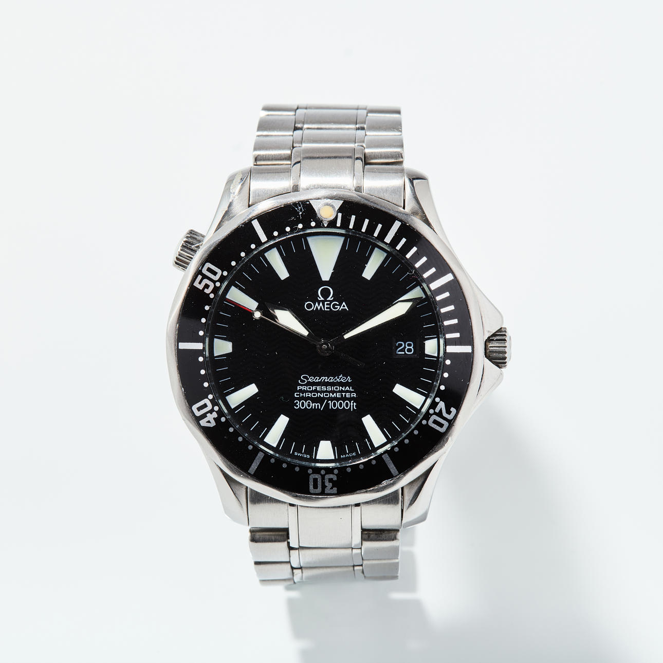 OMEGA, Seamaster, Professional (300m/1000ft), Chronometer, "Peter Blake", armbandsur, 41 mm, stål, ca 2007