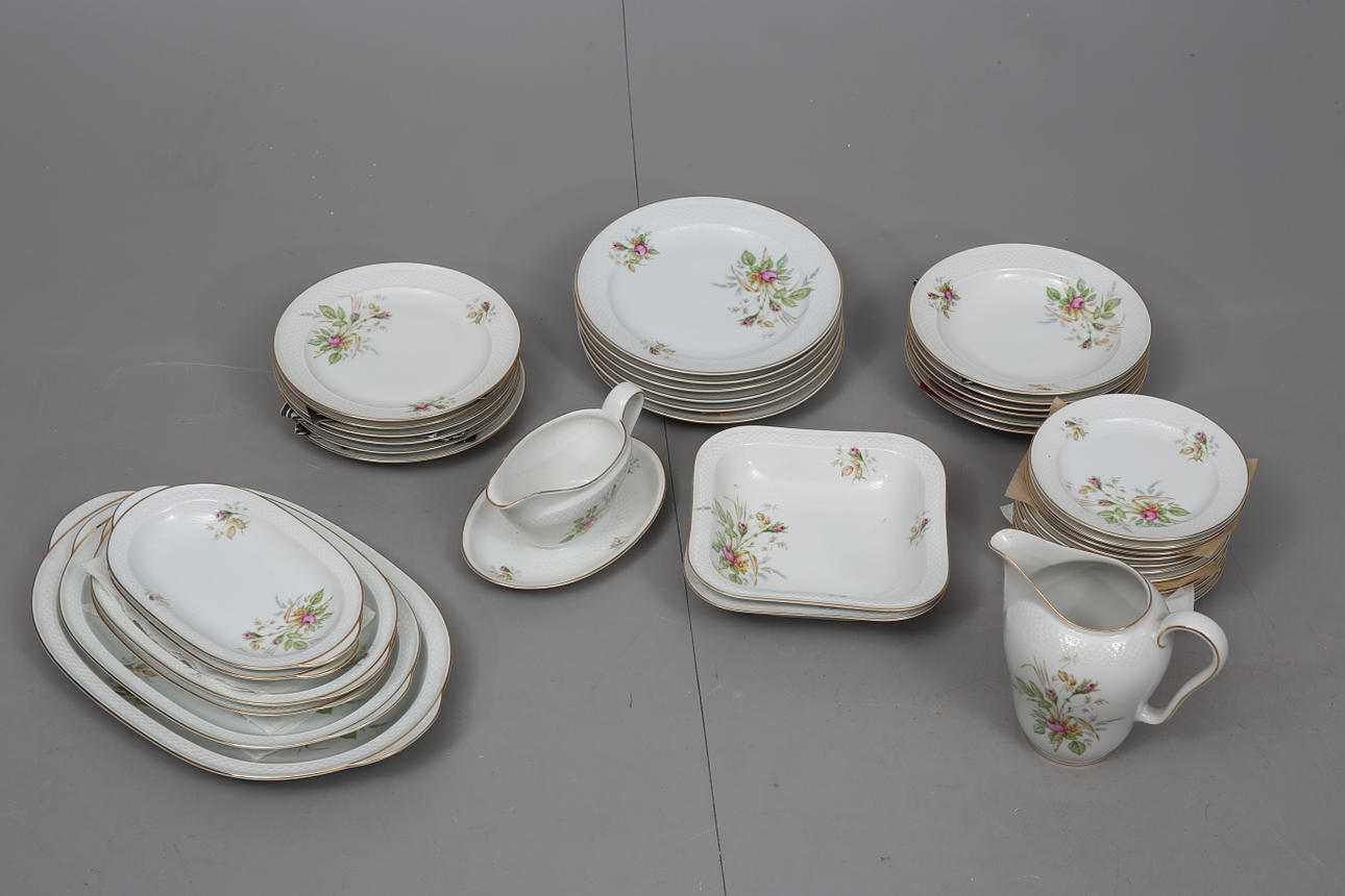 MATSERVIS, porslin, 40 delar, Thomas, Rosenthal, 1950-tal.