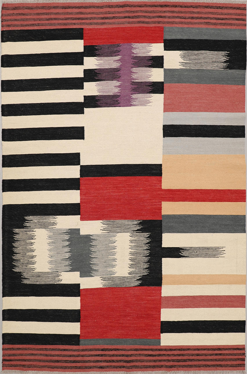 MATTA, kelim, ull, samtida, 243 x 175 cm.