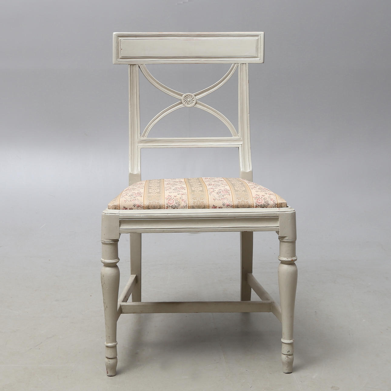 STOL, så kallad "Bellmanstol", sengustaviansk, Erik Öhrmark, 1700-/1800-tal.