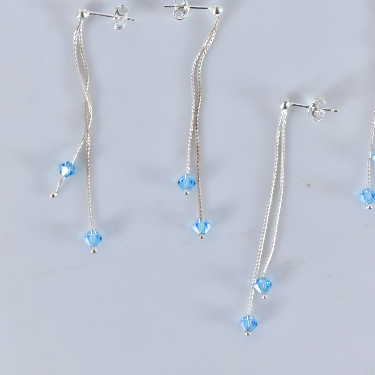ÖRHÄNGEN, ett par, sterlingsilver.