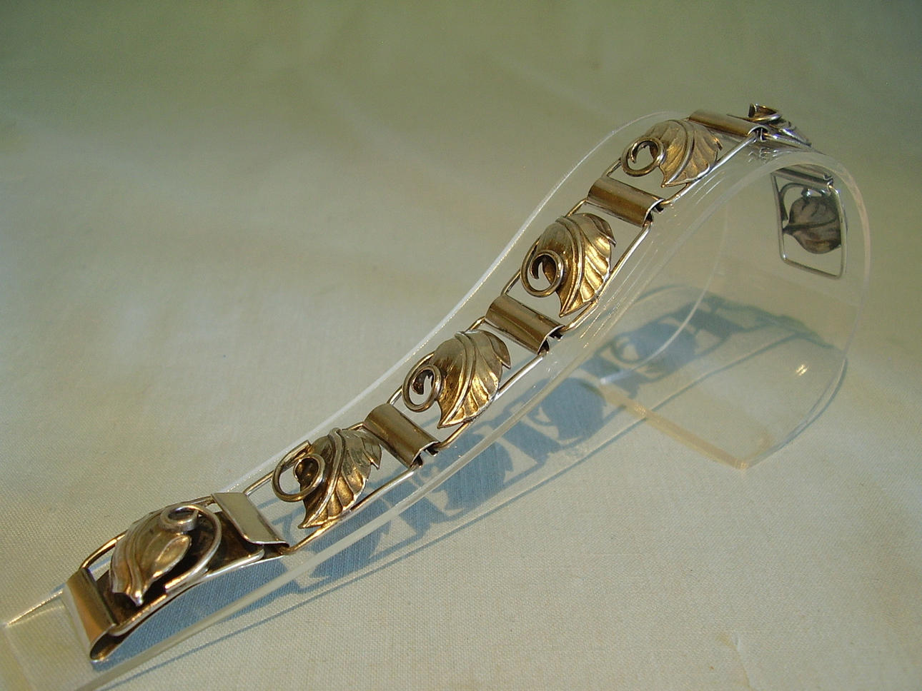 SILVER BRACELET SWEDEN signed K. & EC.