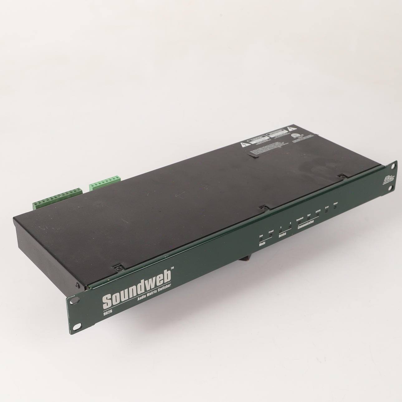 LJUDMATRISOMKOPPLARE, Soundweb 9025, Audio Matrix Switcher.