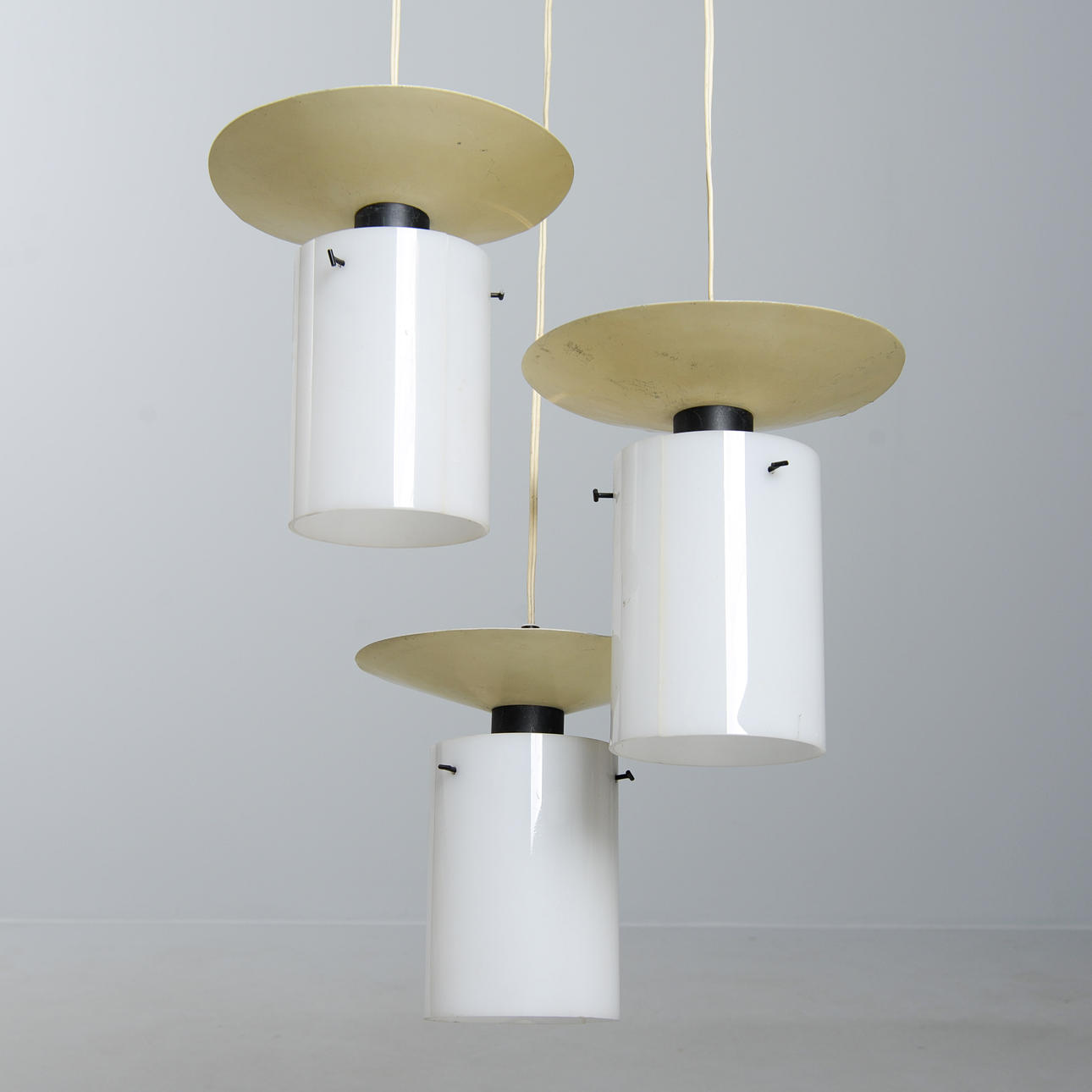 CEILING LAMP, 1960s, three-armed.