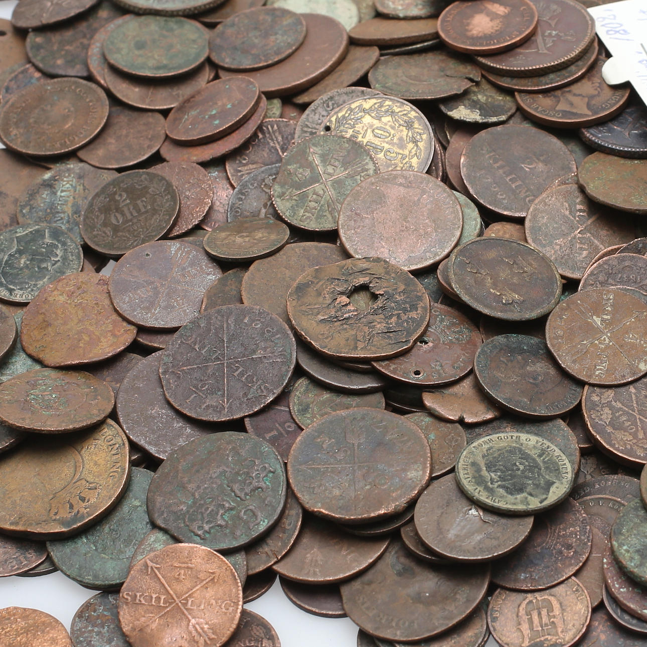 COIN COLLECTION, 17th-19th century.
