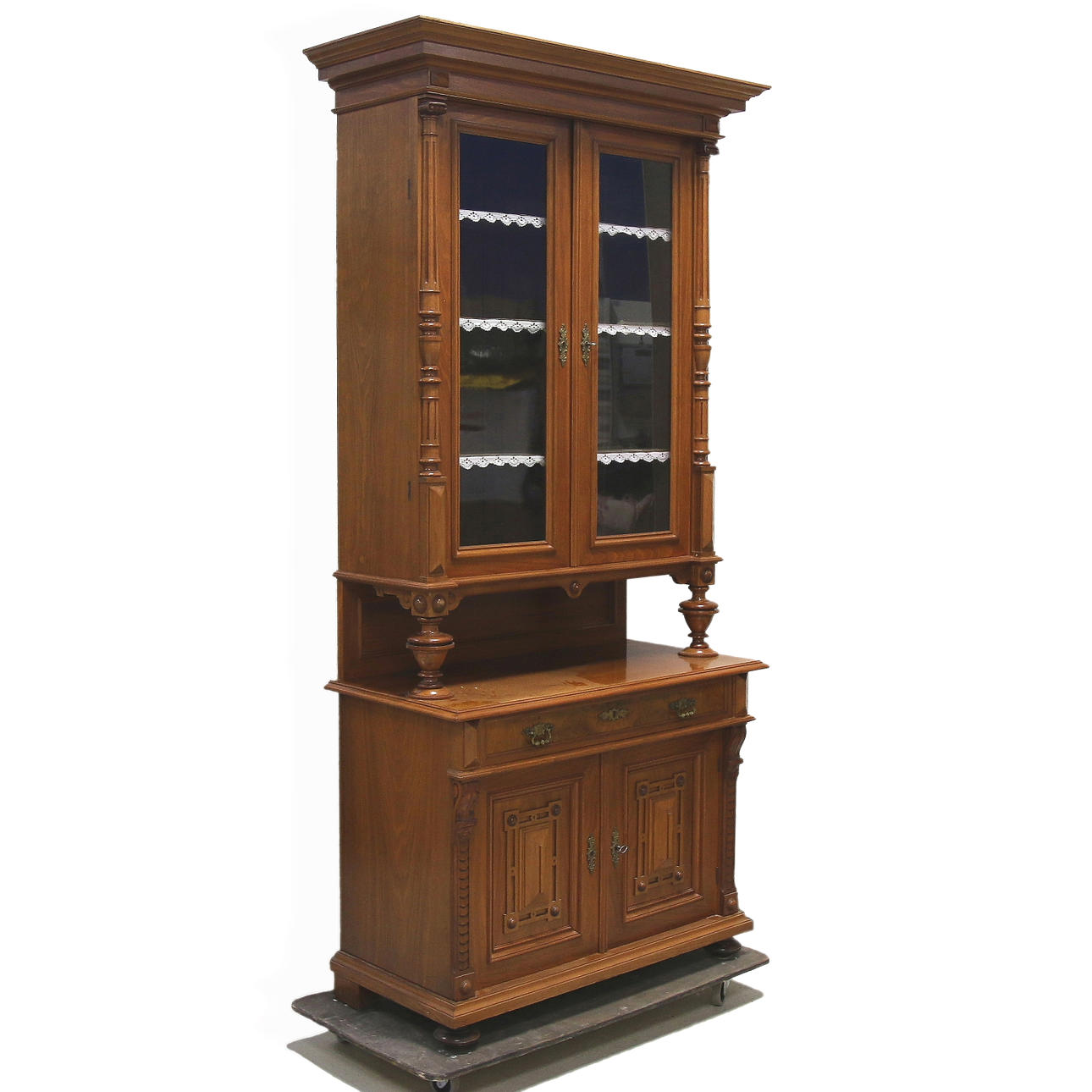 BOKSKÅP, nyrenässans, 1800-talets slut.