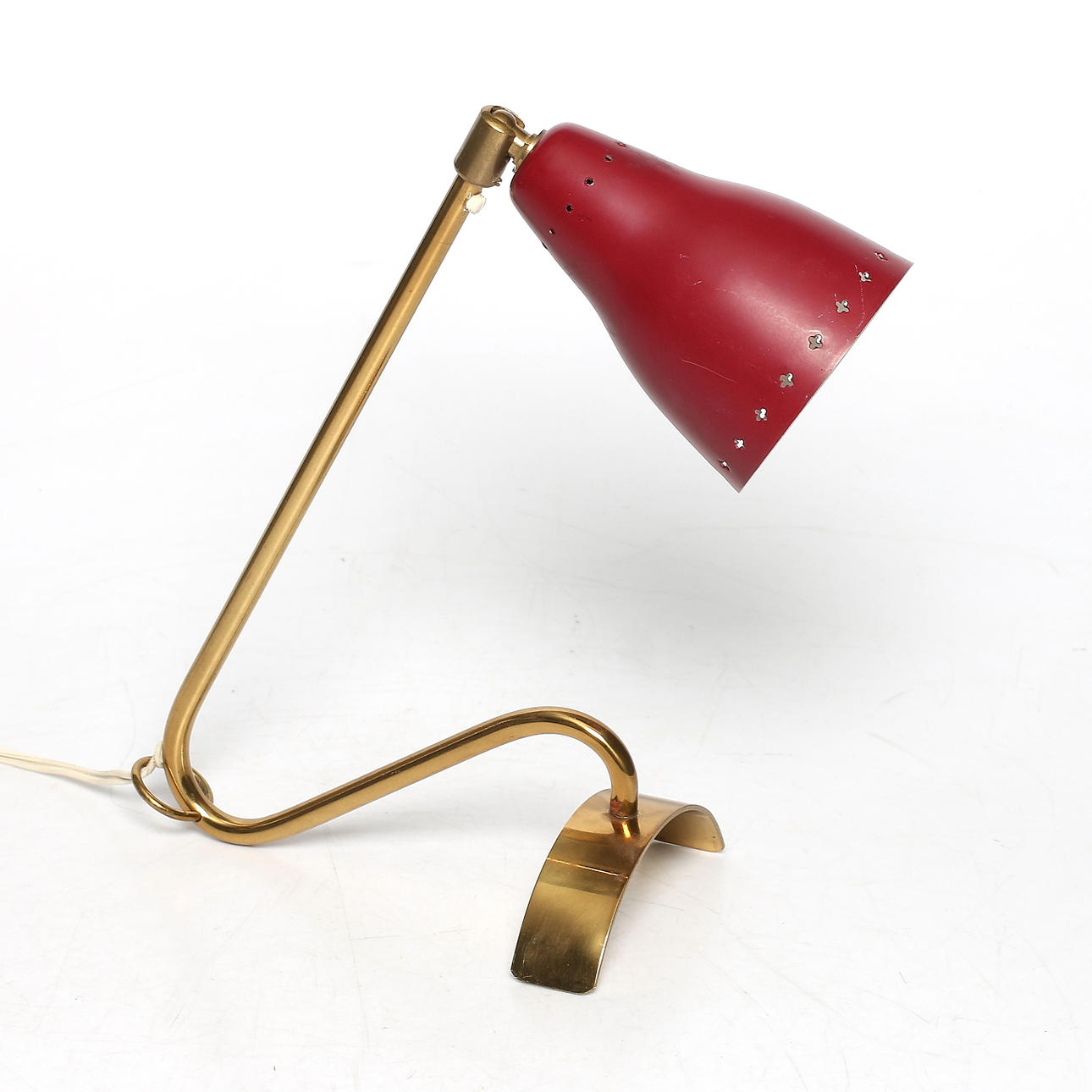 BORDS/VÄGGLAMPA, 1900-talets mitt.