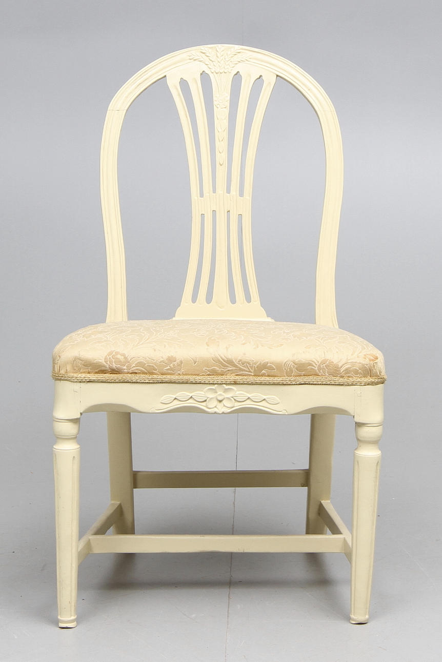 STOL, "Axet" Gustaviansk typ, sekelskiftet 1700/1800.