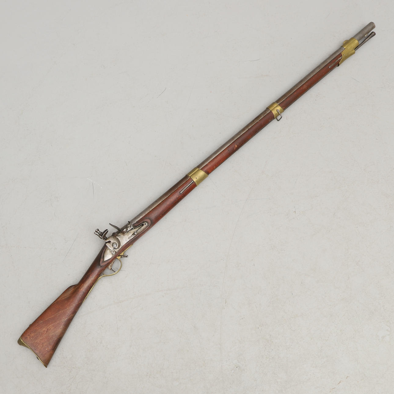FLINTLOCK RIFLE, Swedish, m/1815 repair model.