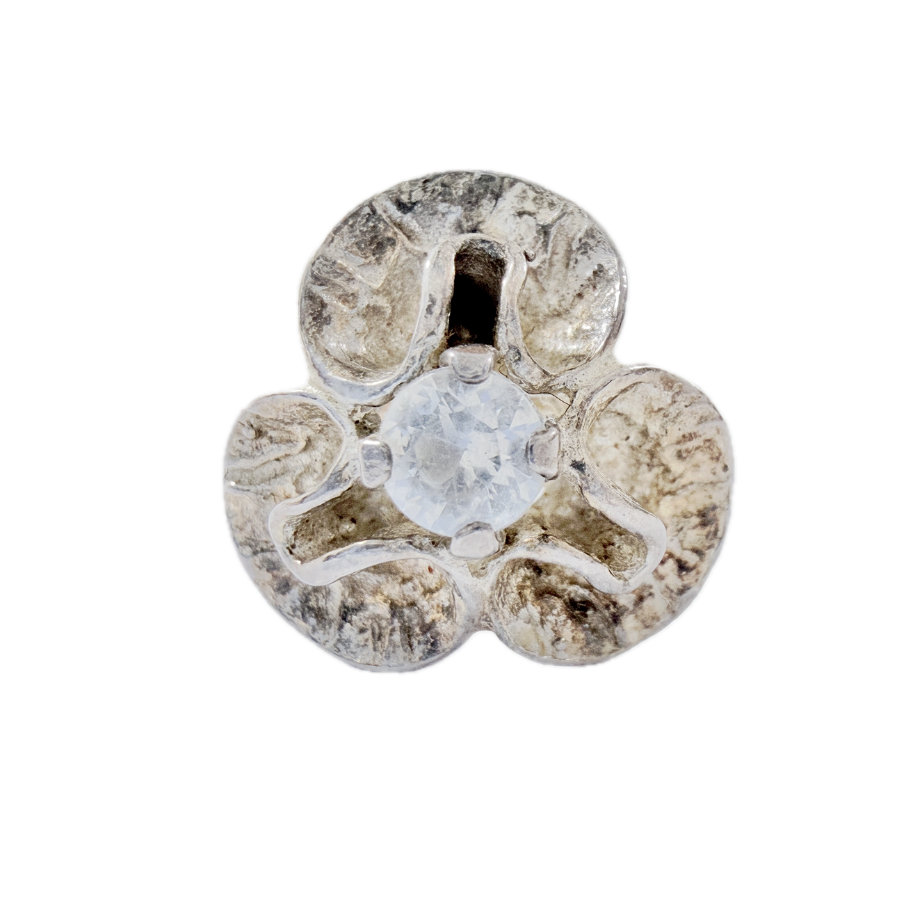 THERESIA HVORSLEV. for Mema 1977. Ring. Sterling Silver.