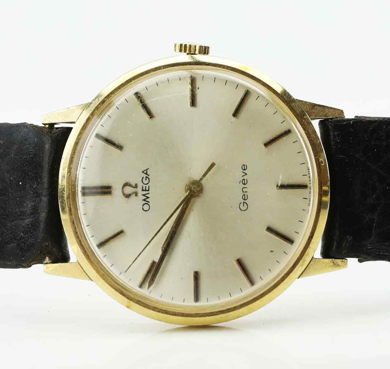 ARMBANDUR, Omega Genève, Guld 18K