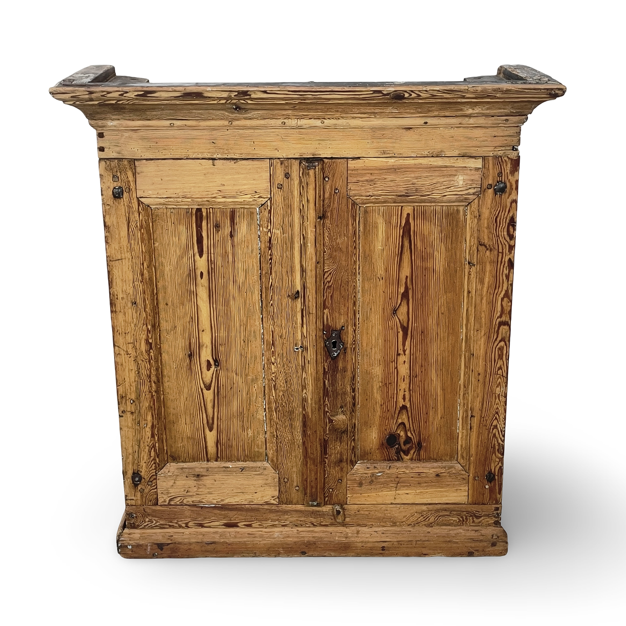 SKÅP/ÖVERSKÅP, allmoge, furu, 1800-tal.