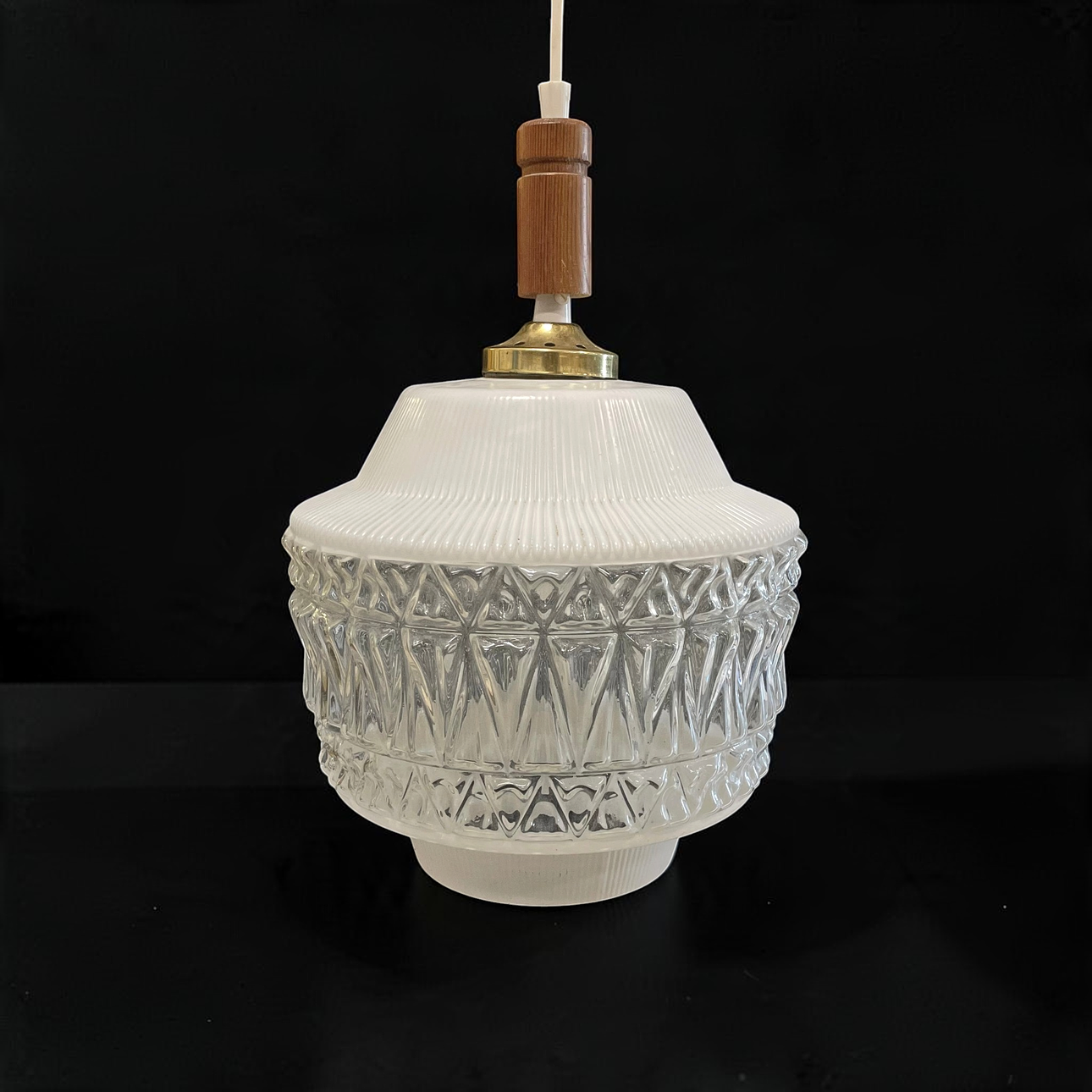 TAKLAMPA, glas, 1960-tal.