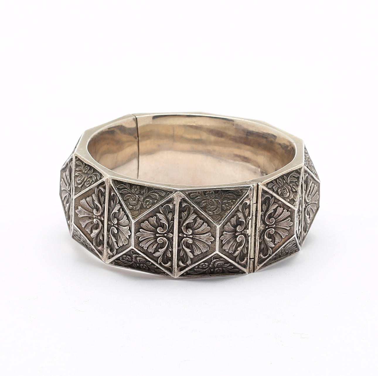 ARMBAND, silver, Topazio, Portugal.