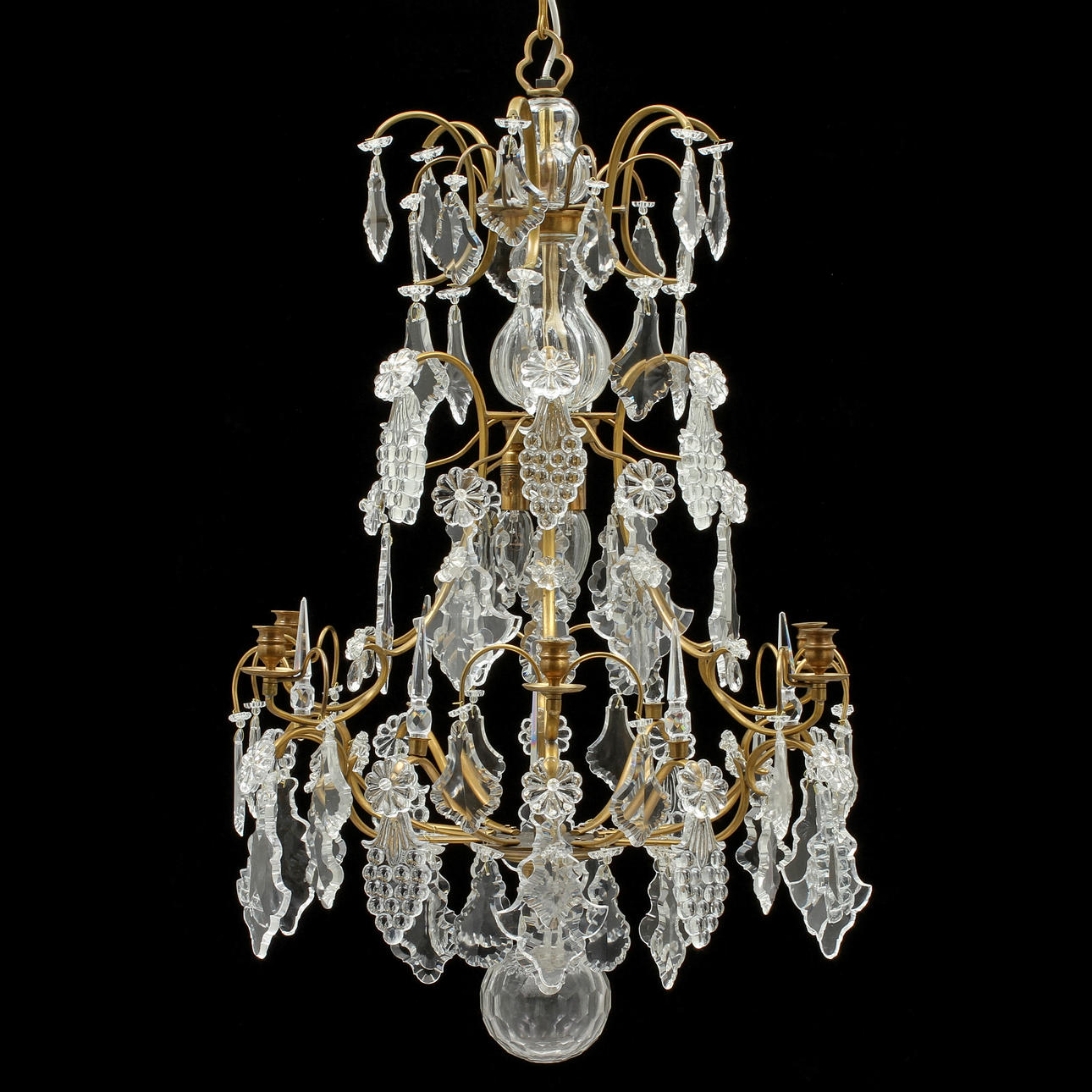 LJUSKRONA, rokokostil, 1900-tal.