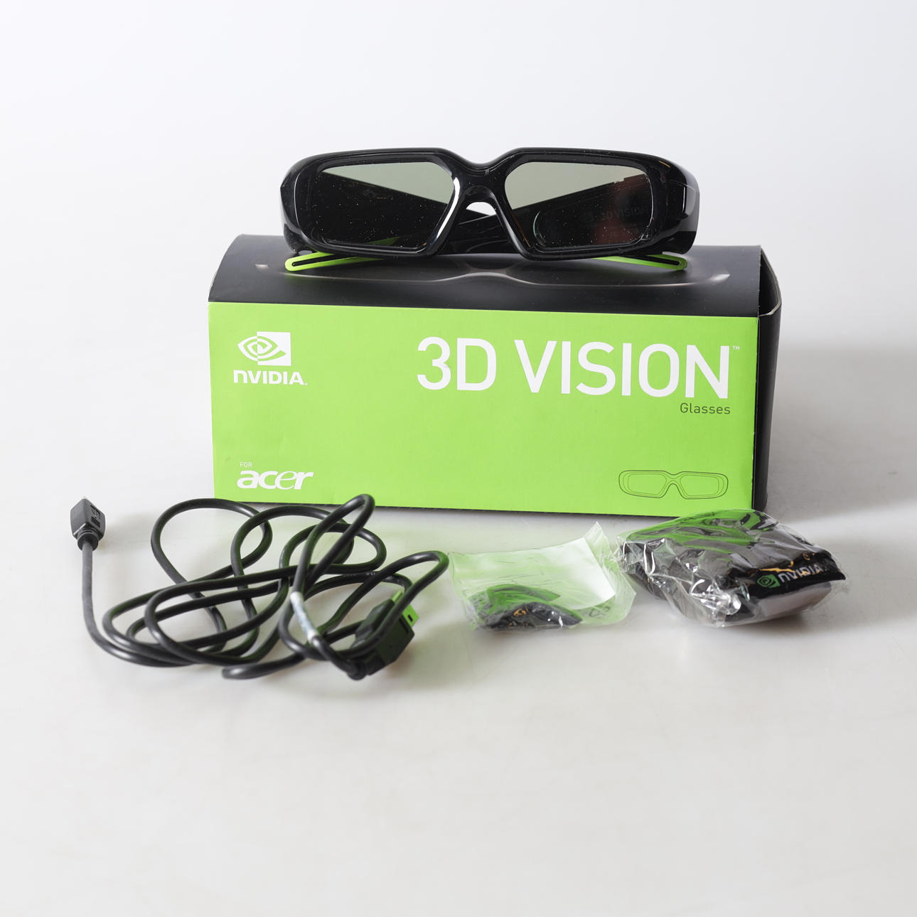 3D vision glasses, Nvidia, Acer, samtida.