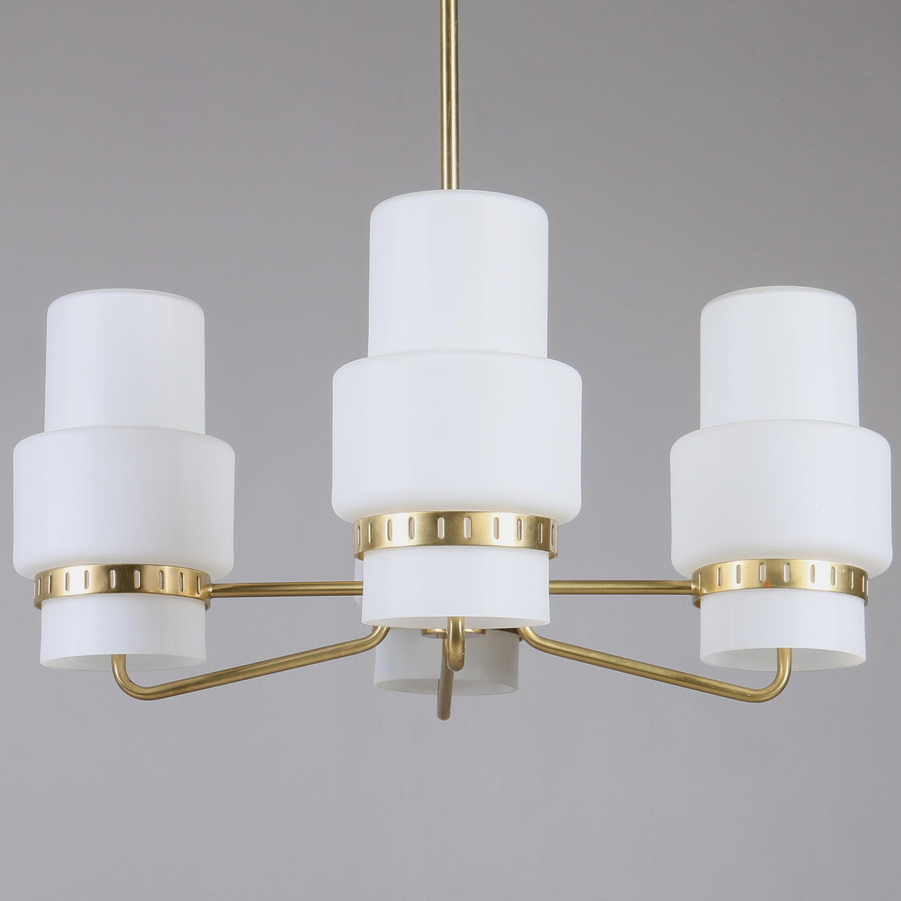 TAKARMATUR, mässing och glas, 1960-tal.