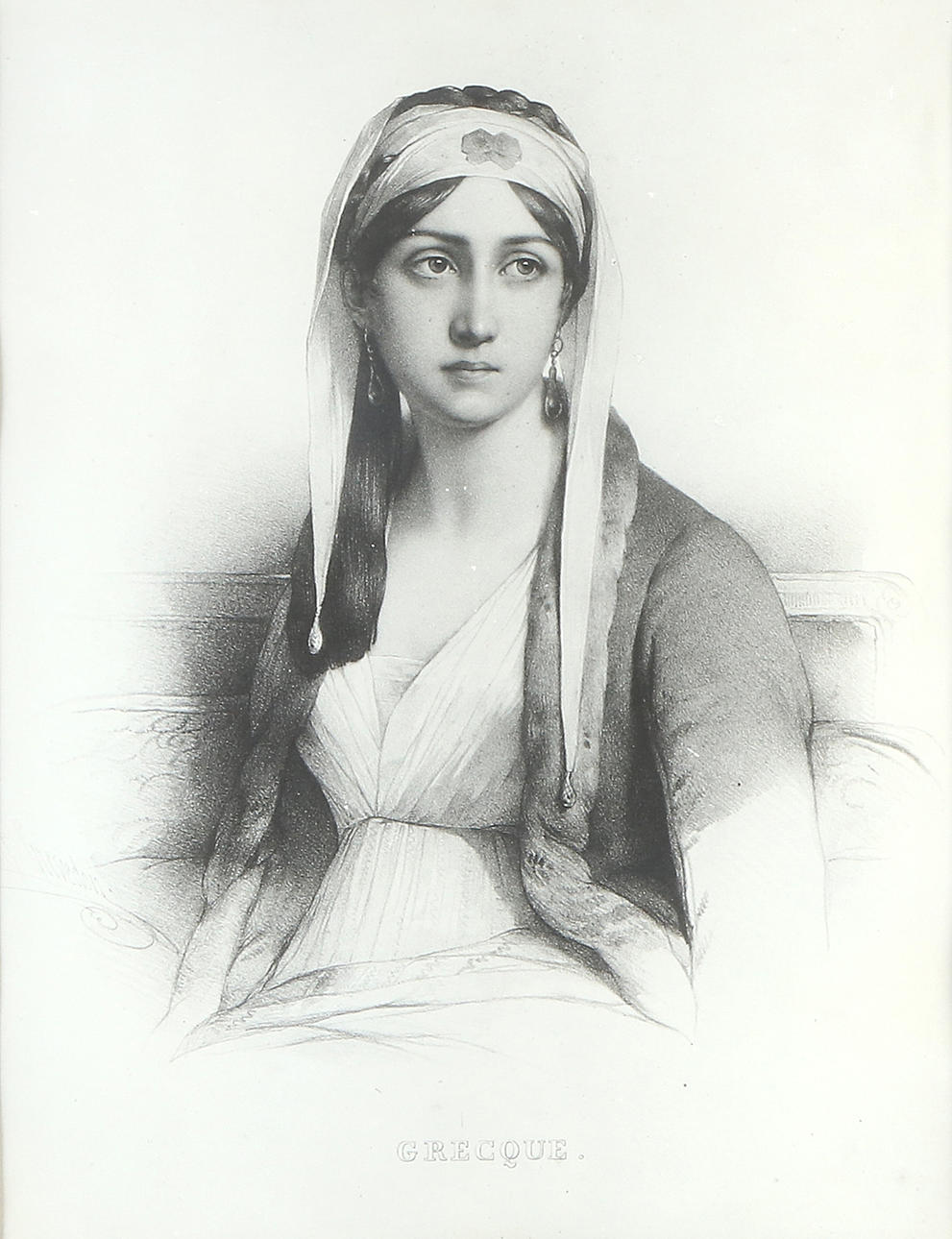 GRAFISKT BLAD. "Grecque".