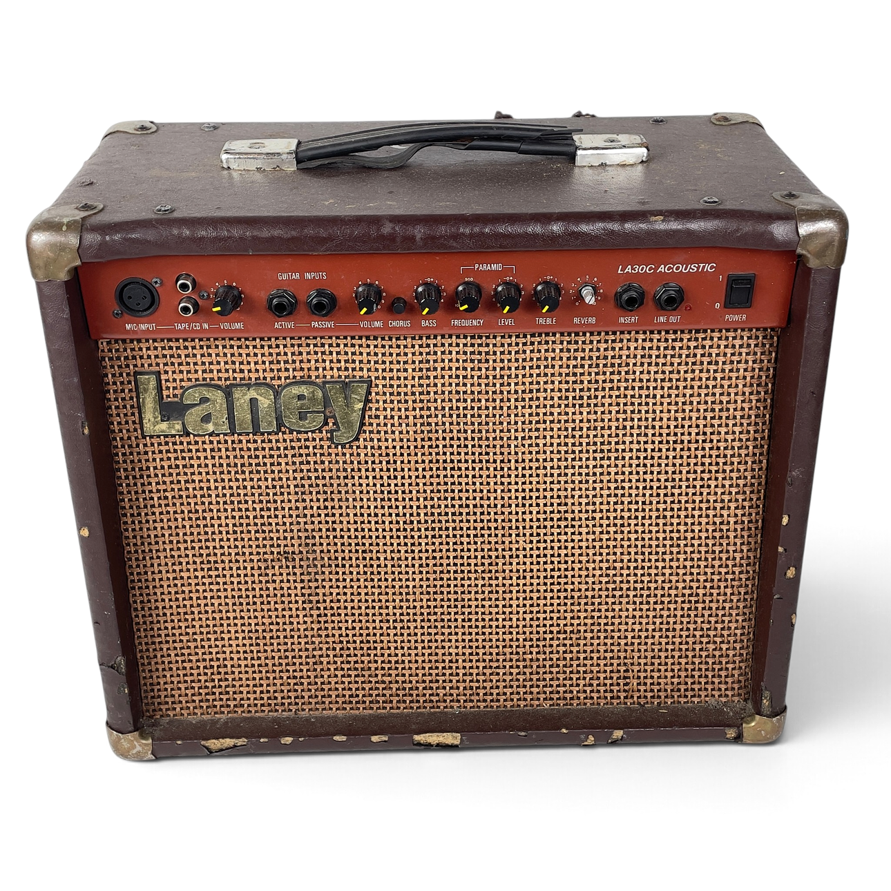 LANEY, akustisk gitarrförstärkare, modell LA30C.