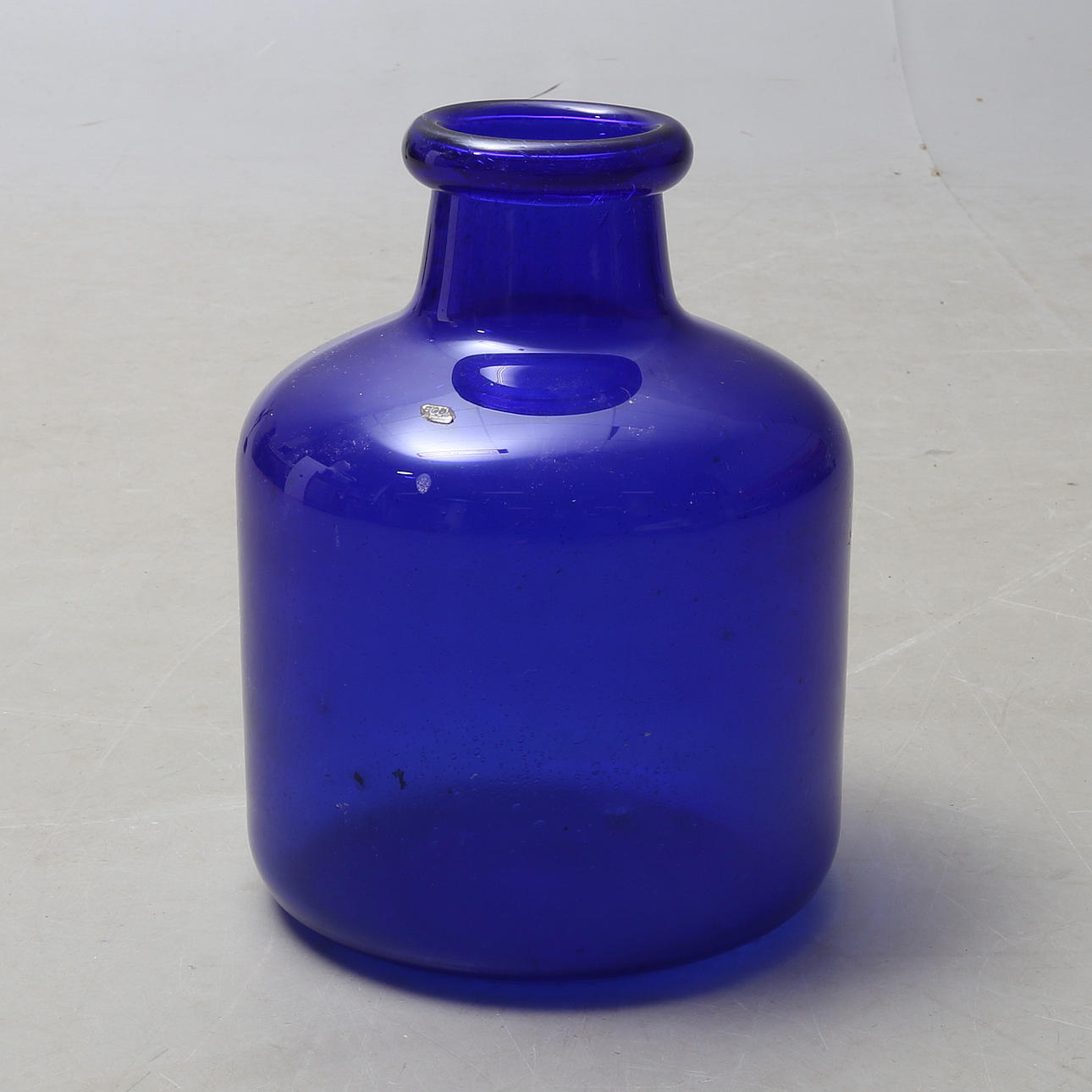 VAS, blått glas, Erik Höglund, Boda.